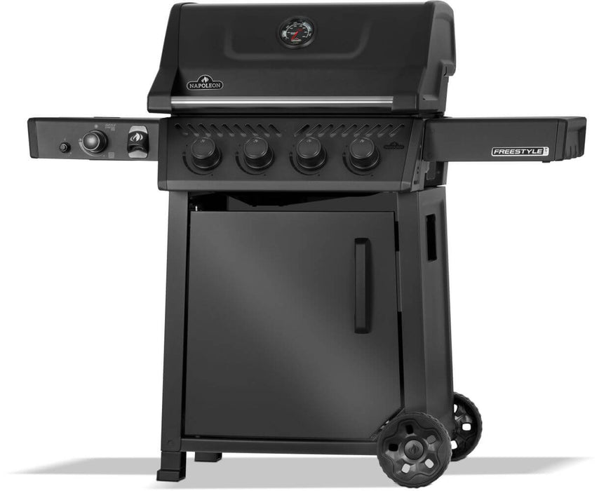 Napoleon Napoleon Freestyle PRO 425 4-Burner with Infrared Side Burner, Matte Black - FP425DSIBMK-1 Barbecue Finished - Gas