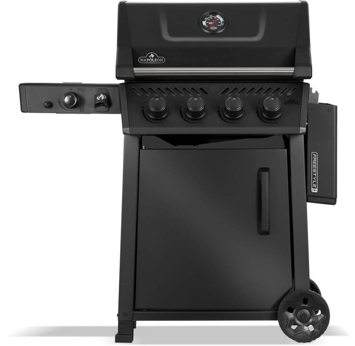Napoleon Napoleon Freestyle PRO 425 4-Burner with Infrared Side Burner, Matte Black - FP425DSIBMK-1 Barbecue Finished - Gas
