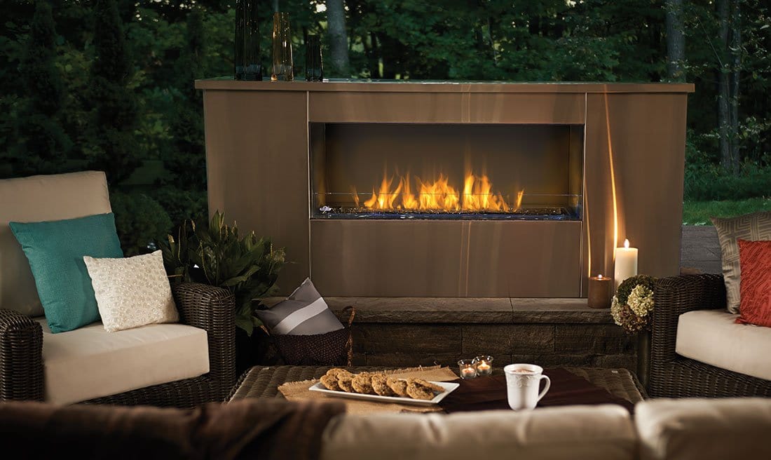 Napoleon Napoleon Galaxy 48 Gas Fireplace Fireplace Finished - Outdoor