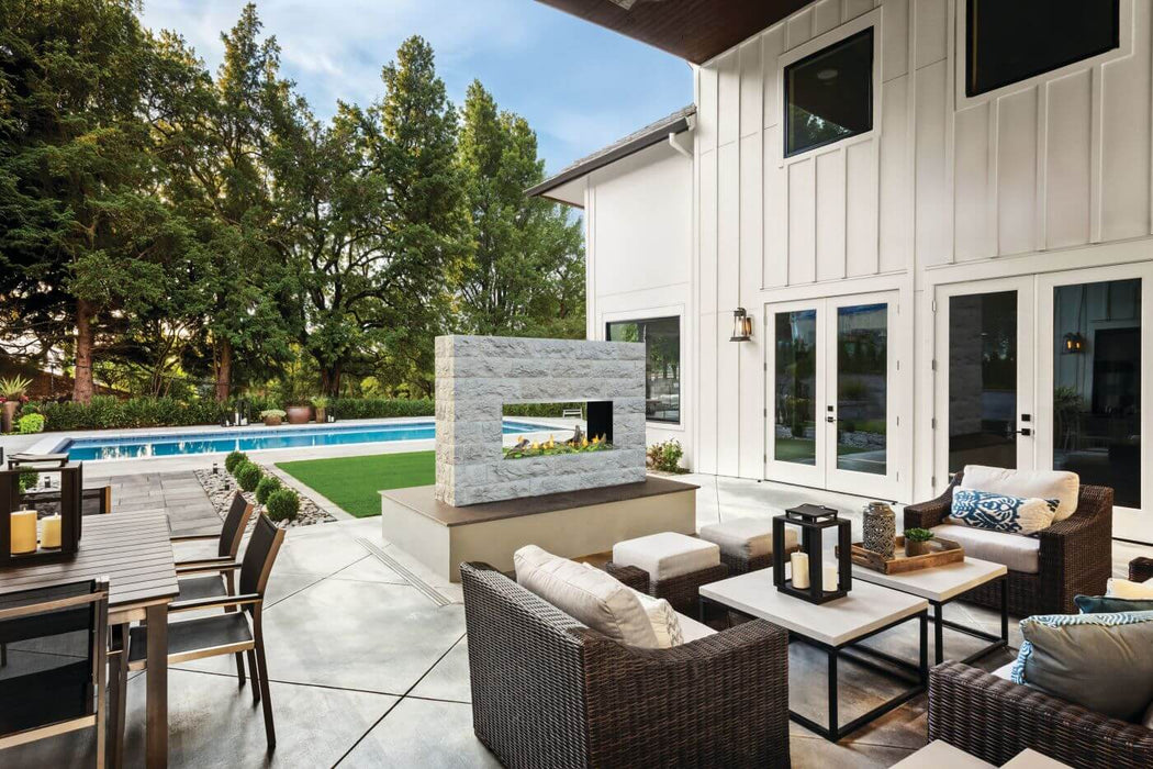 Napoleon Napoleon Galaxy 50 Outdoor Gas Fireplace GSS50NE Fireplace Finished - Gas