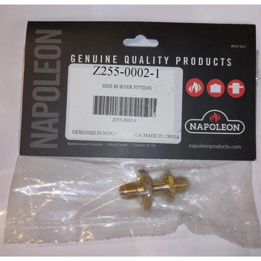 Napoleon Napoleon Grills Replacement Side Burner Fitting for Rogue Series - Z255-002-1 Z255-0002-1 Barbecue Parts