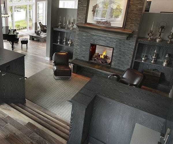 Napoleon Napoleon High Definition 81 See-Thru Gas Fireplace HD81NT-1 Fireplace Finished - Gas