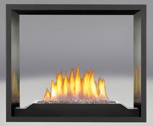 Napoleon Napoleon High Definition 81 See-Thru Gas Fireplace HD81NT-1 Fireplace Finished - Gas