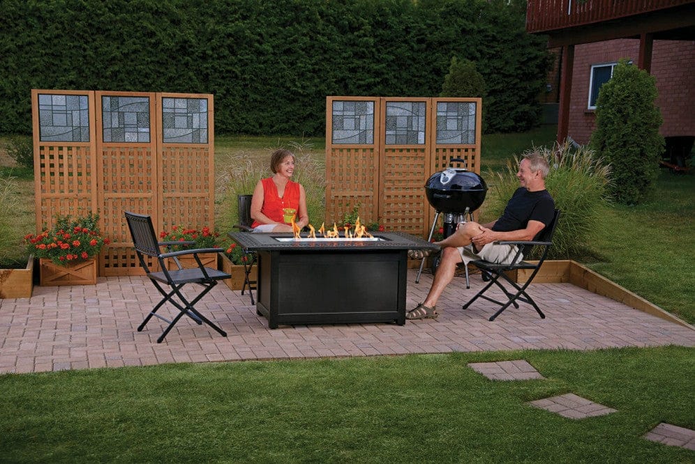 Napoleon Napoleon Kensington Rectangle Patioflame Table - KENS1-BZ-1 KENS1-BZ-1 Fireplace Finished - Outdoor