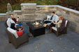 Napoleon Napoleon Kensington Square Patioflame Table - KENS2-BZ-1 KENS2-BZ-1 Fireplace Finished - Outdoor