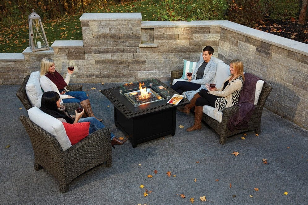 Napoleon Napoleon Kensington Square Patioflame Table - KENS2-BZ-1 KENS2-BZ-1 Fireplace Finished - Outdoor