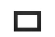 Napoleon Napoleon Large 4 Sided Faceplate (Oakville GDI3/GDIG3/GDIX3) Black LBK4F4B3 Fireplace Accessories