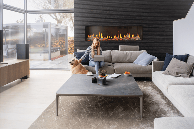 Napoleon Napoleon Luminex Built-in Electric Fireplace NEFL65LCD-3SV Fireplace Finished - Electric