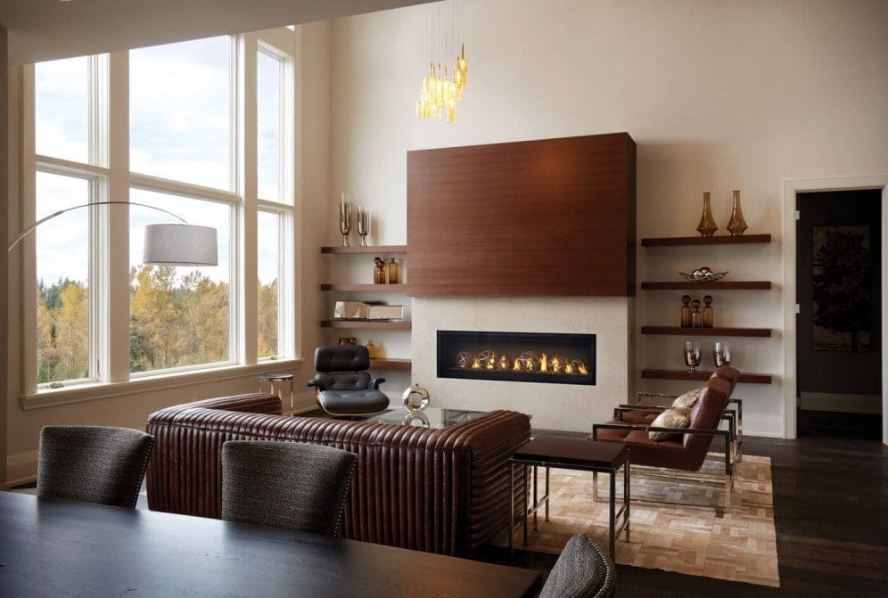 Napoleon Napoleon Luxuria 62 Single-Sided Gas Fireplace LVX62NX-1 Fireplace Finished - Gas