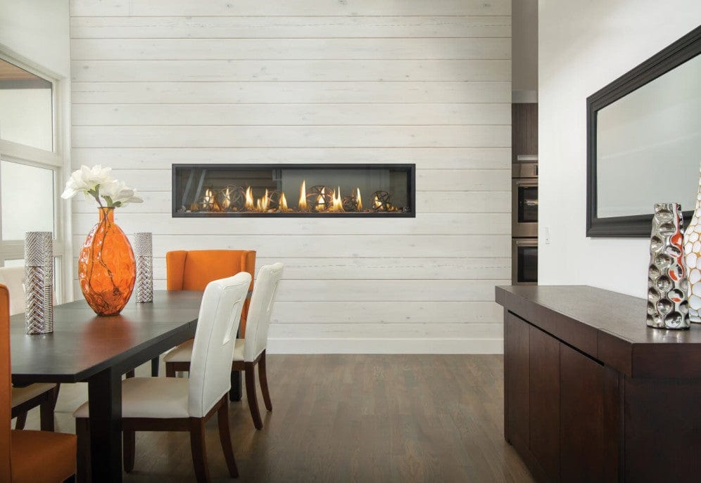 Napoleon Napoleon Luxuria 74 See-Through Gas Fireplace LVX74N2X-1 Fireplace Finished - Gas