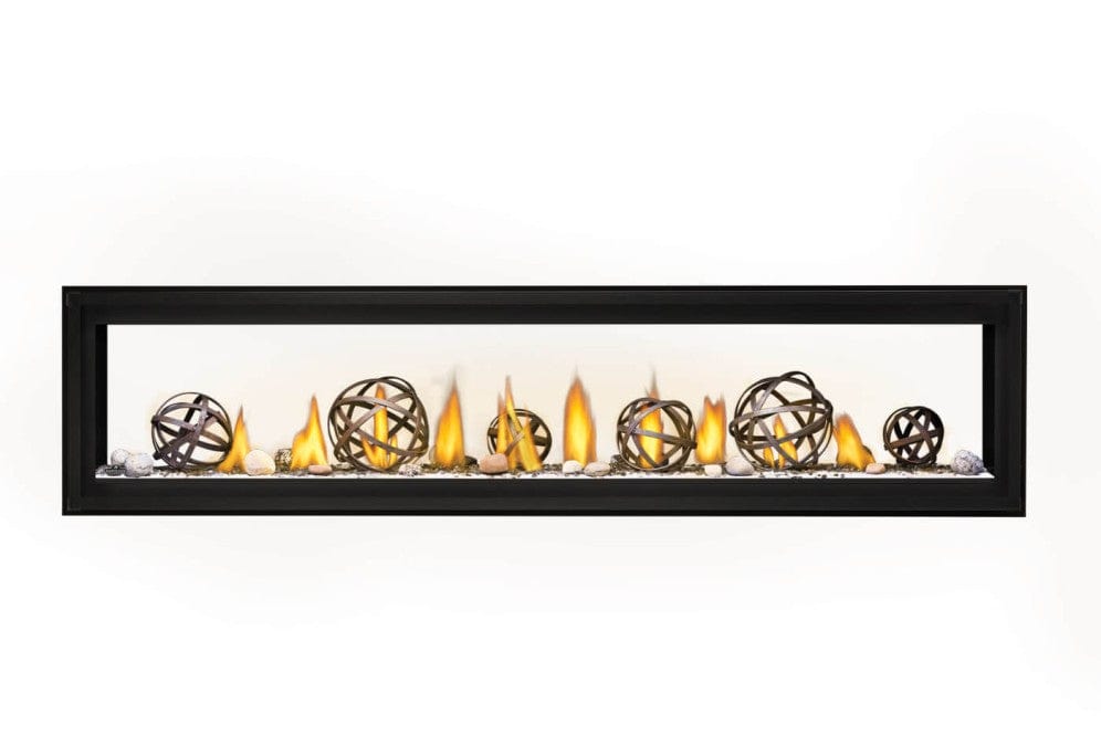 Napoleon Napoleon Luxuria 74 See-Through Gas Fireplace LVX74N2X-1 Fireplace Finished - Gas