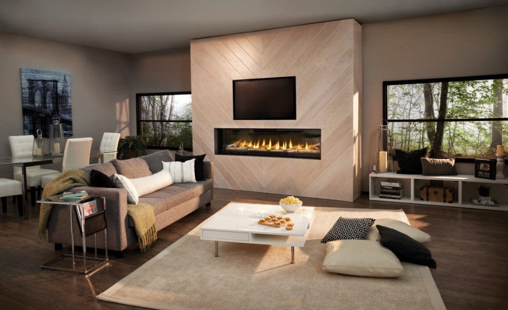 Napoleon Napoleon Luxuria 74 Single-Sided Gas Fireplace LVX74NX-1 Fireplace Finished - Gas
