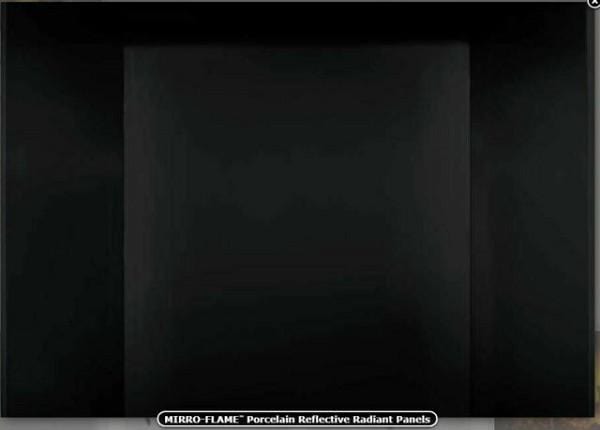 Napoleon Napoleon MIRRO-FLAME Porcelain Reflective Radiant Panels (Ascent X70) - PRPGX70 PRPGX70 Fireplace Finished - Gas