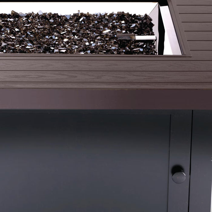 Napoleon Napoleon Muskoka Rectangular Patioflame Table MUSK1-BZ Fireplace Finished - Outdoor