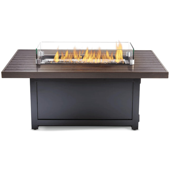 Napoleon Napoleon Muskoka Rectangular Patioflame Table MUSK1-BZ Fireplace Finished - Outdoor