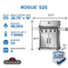 Napoleon Napoleon NEW Rogue 525 Gas Grill (Stainless Steel) - R525SS-2 Barbecue Finished - Gas