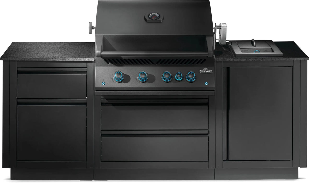 Napoleon Napoleon Oasis 300 Bundle - Built-In 700 Series 32" w/ Infrared Rear Burner Barbecue Finished - Gas