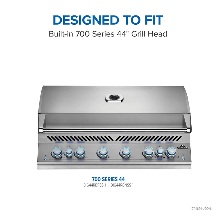 Napoleon Napoleon OASIS 48" x 24" Stainless Steel Countertop (44" Grill Head) - CT-4824-UGC44 CT-4824-UGC44 Barbecue Finished - Gas
