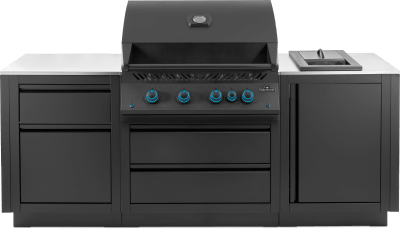 Napoleon Napoleon OASIS Outdoor Kitchen, Built-in 700 Series 32" with Stainless Steel Countertops - OOK Barbecue Finished - Gas