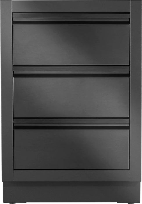 Napoleon Napoleon OASIS Three Drawer Cabinet, Matte Black - IM-3DC-MK-1 IM-3DC-MK-1 Barbecue Finished - Gas 629162158925