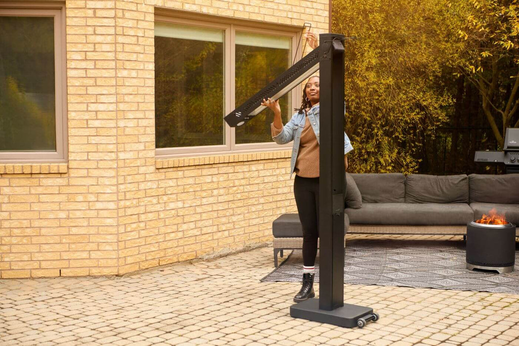 Napoleon Napoleon Phantom Freestand Electric Outdoor Heater NEOFV80IH Outdoor Finished