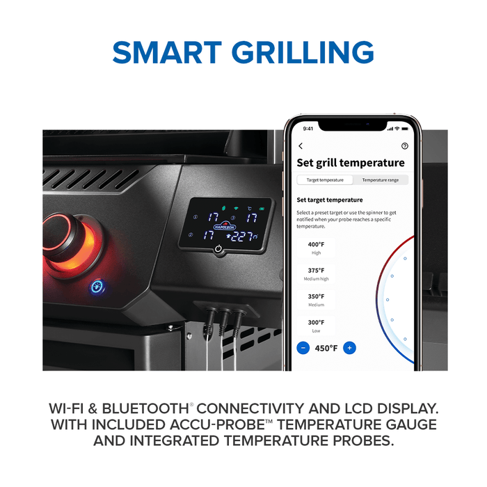 Napoleon Napoleon PHANTOM Prestige 500 Connected RSIB Gas Grill - P500VXRSIB-PHM Barbecue Finished - Gas