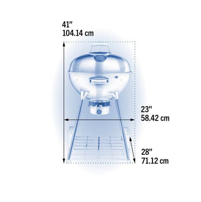 Napoleon Napoleon Premium 22 Charcoal Kettle - NK22K-LEG-3 NK22K-LEG-3 Barbecue Finished - Charcoal