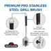 Napoleon Napoleon Premium Stainless Steel Grill Brush - GABR007 GABR007 Barbecue Accessories 629162156884