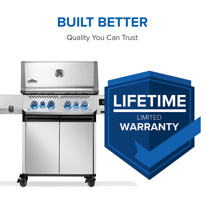Napoleon Napoleon Prestige 500 Connected RSIB Gas Grill (Stainless Steel) - P500VXRSIB Barbecue Finished - Gas