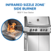 Napoleon Napoleon Prestige 500 Connected RSIB Gas Grill (Stainless Steel) - P500VXRSIB Barbecue Finished - Gas