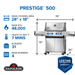 Napoleon Napoleon Prestige 500 RSIB Gas Grill (Stainless Steel) - P500VRSIB Barbecue Finished - Gas