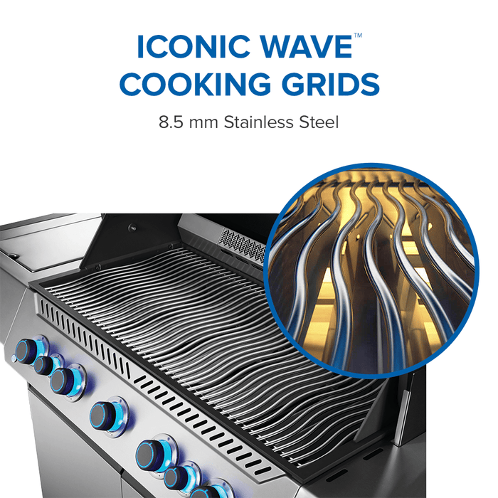 Napoleon Napoleon Prestige 665 Connected RSIB Gas Grill (Stainless Steel) - P665VXRSIB Barbecue Finished - Gas