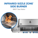 Napoleon Napoleon Prestige 665 RSIB Gas Grill (Stainless Steel) - P665VRSIB Barbecue Finished - Gas