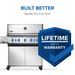 Napoleon Napoleon Prestige 665 RSIB Gas Grill (Stainless Steel) - P665VRSIB Barbecue Finished - Gas