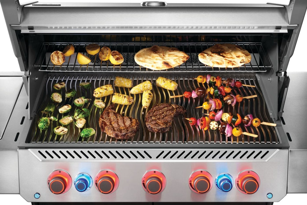 Napoleon Napoleon Prestige EVO 665 RSIB Gas Grill (Stainless Steel) - P665VRSIB Barbecue Finished - Gas