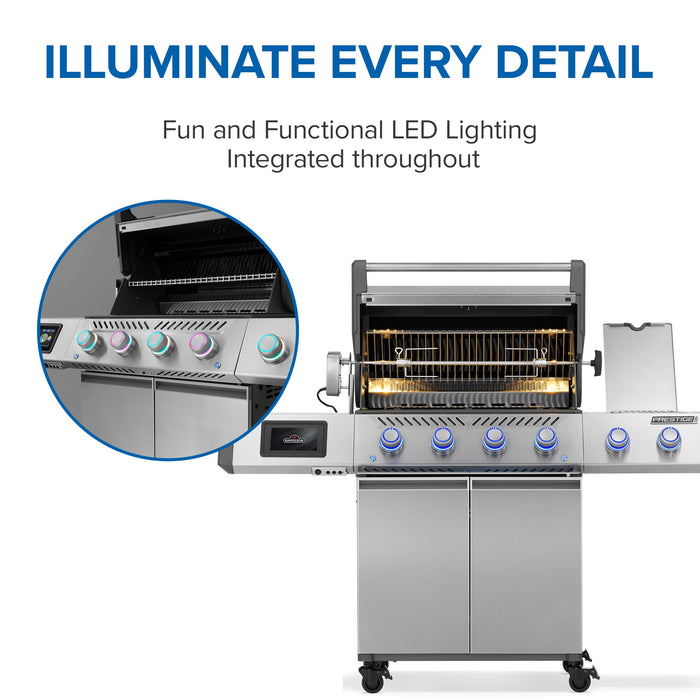 Napoleon Napoleon Prestige PRO 500 Natural Gas Grill with Smart Technology - PRO500VXRSIBSS Barbecue Finished - Gas