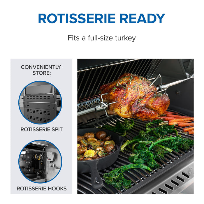 Napoleon Napoleon Prestige PRO 500 Natural Gas Grill with Smart Technology - PRO500VXRSIBSS Barbecue Finished - Gas