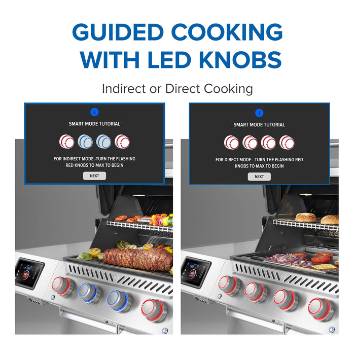 Napoleon Napoleon Prestige PRO 500 Natural Gas Grill with Smart Technology - PRO500VXRSIBSS Barbecue Finished - Gas
