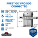 Napoleon Napoleon Prestige PRO 500 Natural Gas Grill with Smart Technology - PRO500VXRSIBSS Barbecue Finished - Gas