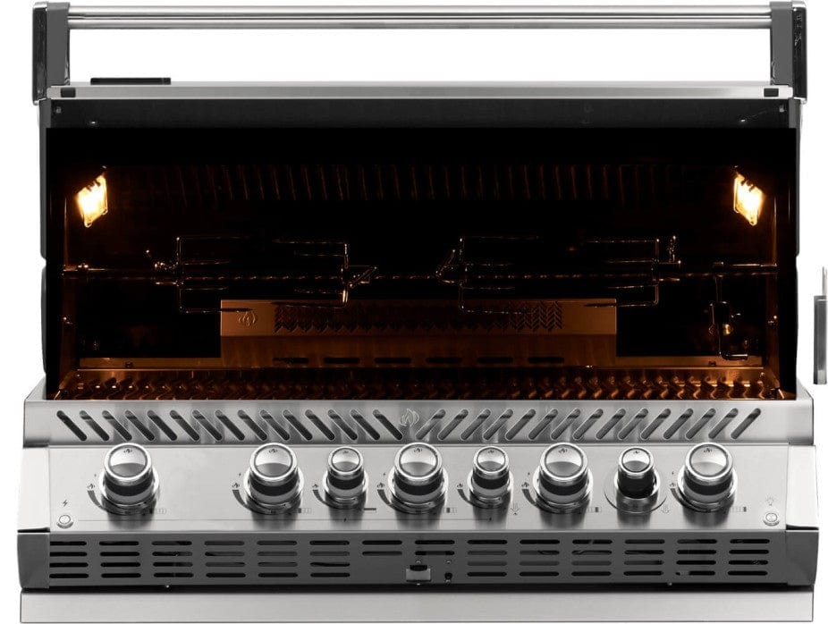 Napoleon Napoleon Prestige PRO 665 Built-in + Infrared Rear Burner - BIPRO665RB-3 Barbecue Finished - Gas