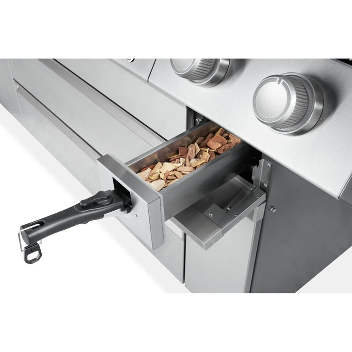 Napoleon Napoleon Prestige PRO 665 Elite Natural Gas Grill with Smart Technology & Electric Smoker Box - PRO665VXRSIBSS Barbecue Finished - Gas