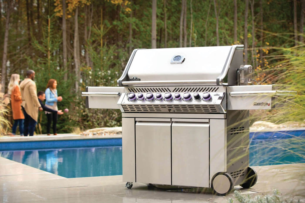 Napoleon Napoleon Prestige PRO 665 RSIB Gas Grill - PRO665RSIB-3 Barbecue Finished - Gas