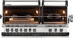 Napoleon Napoleon Prestige Pro 825 Built-in + Infrared Bottom/Rear Burner - BIPRO825RBI-3 Barbecue Finished - Gas
