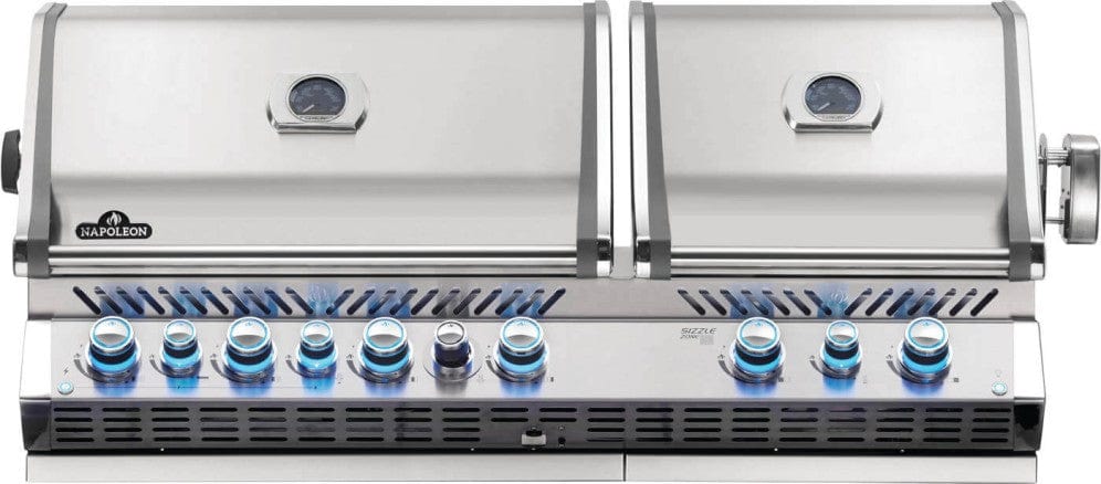 Napoleon Napoleon Prestige Pro 825 Built-in + Infrared Bottom/Rear Burner - BIPRO825RBI-3 Barbecue Finished - Gas