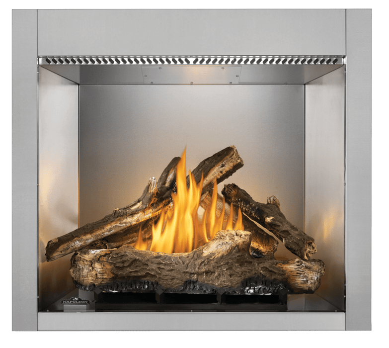 Napoleon Napoleon Riverside 36 Clean Face Outdoor Gas Fireplace RSS36NE Fireplace Finished - Gas