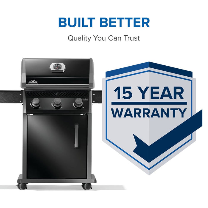 Napoleon Napoleon Rogue 425 Gas Grill w/ Stainless Steel Grids - R425K-2-SS Barbecue Finished - Gas