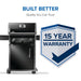Napoleon Napoleon Rogue 425 Gas Grill w/ Stainless Steel Grids - R425K-2-SS Barbecue Finished - Gas