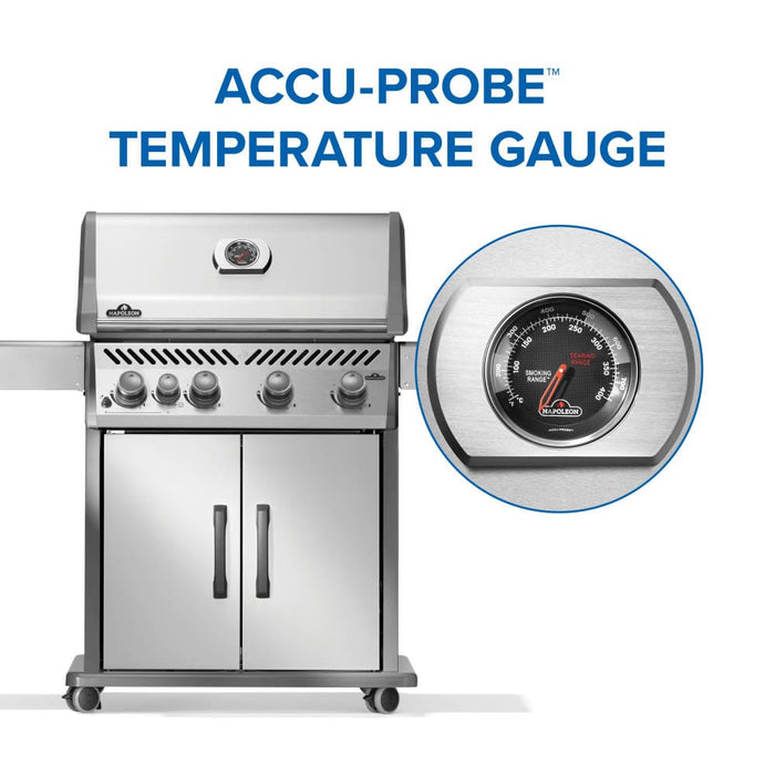 Napoleon Napoleon Rogue 525 SB Gas Grill  - R525SB-2-FB Barbecue Finished - Gas