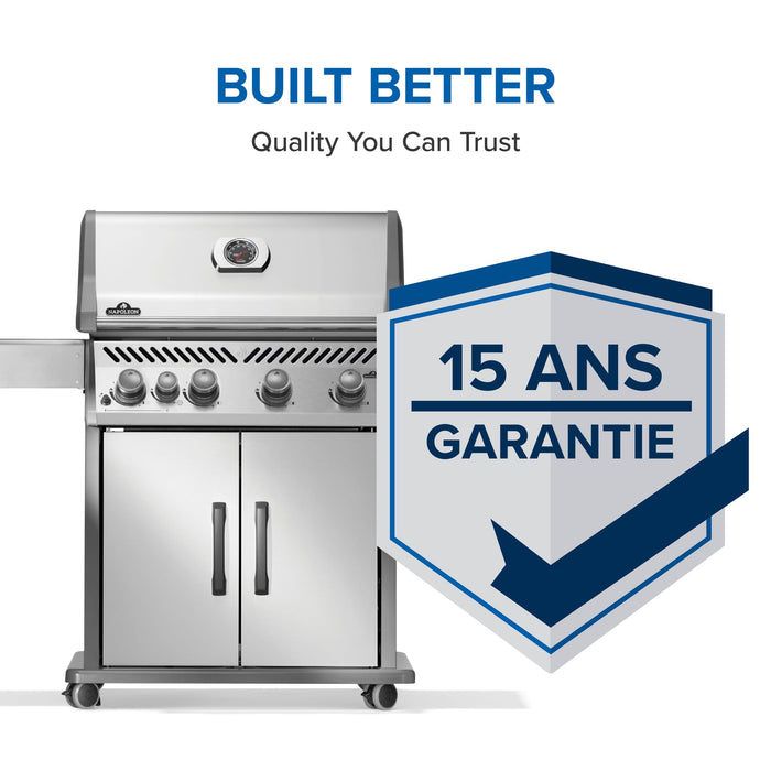 Napoleon Napoleon Rogue 525 SB Gas Grill  - R525SB-2-FB Barbecue Finished - Gas