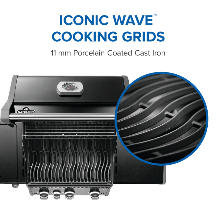 Napoleon Napoleon Rogue PRO 425 SIB Gas Grill (Black) RP425SIBK-2 Barbecue Finished - Gas
